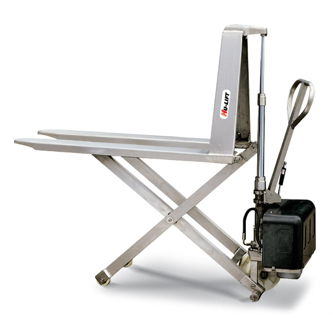 不銹鋼型剪式升高液壓搬運車