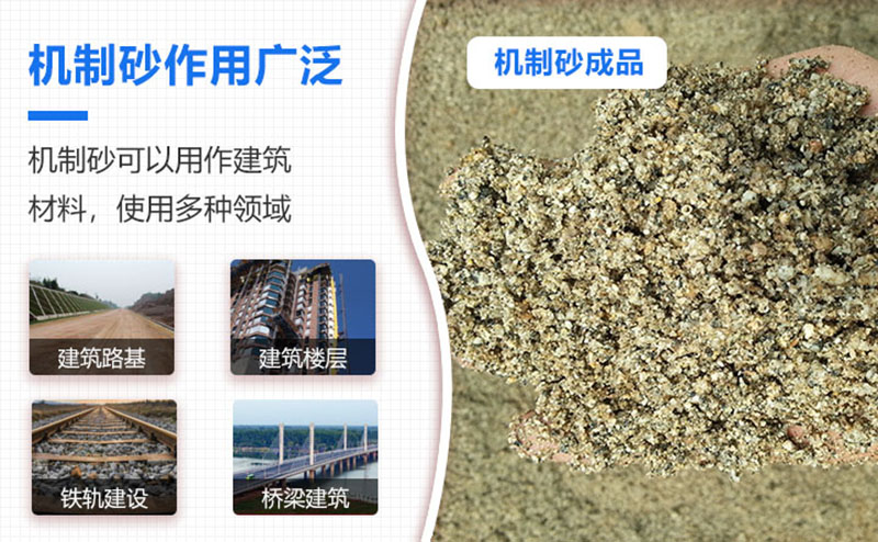 機制砂品級越來越高，用途也越來越廣泛